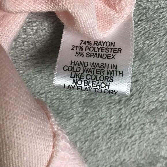 Gibson Women’s Sweater Medium Pink V-Neck Blouson Sleeve Pullover NWOT - Picture 5 of 16